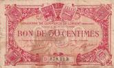 Frankreich 50 centimes 1 Franc - Chambre de commerce de Lorient - 1921 - Série F -