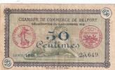 Frankreich 50 centimes 50 Centimes - Chambre de Commerce - Belfort - Série 150 - 04-11-1918 -