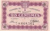 Frankreich 25 centimes 25 centimes - Chambre de Commerce - Nancy -
