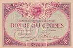 Frankreich 50 centimes 50 Cents - Chamber of Commerce - Nantes - Série B -