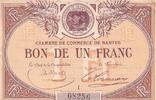 Frankreich 1 franc 1 Franc - Chamber of Commerce - Nantes - Série I -