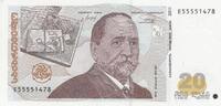 20 lari 20 Lari - Ilia Chavchavadze - Sculpture of King Vakhtang Gorgasali - 2002-2013 - E Series -