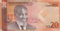 Namibia 20 namibia dollars 20 Namibia Dollars - Dr Sam Nujoma - Springbok - 2025 - Polymer - Série DD -