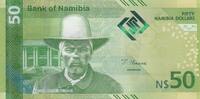 Namibia 50 namibia dollars 50 Namibian Dollars - Captain Hendrik Witbooi - Springbok - 2025 - Polymer - GG Series -