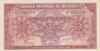 Belgien 5 francs 5 Francs 1943 - Red - Serial Q1 -
