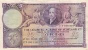 Schottland 5 pounds 5 Pounds - John Pitcairn - Commercial Bank of Scotland - 03-01-1956 - Series 17P -