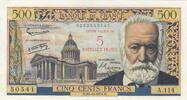Frankreich 5 francs 5 NF sur 500 francs - Victor Hugo - 30-10-1958 - Série A.114 -