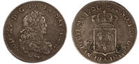 Frankreich 1/3 ecu 1/3 French ecu Louis XV - 1720 In Paris - Silver -