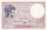 Frankreich 5 francs 5 Francs - Personification of France - 29-09-1939 - Series W.62718 670 -