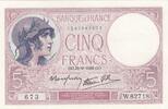 Frankreich 5 francs 5 Francs - Personification of France - 29-09-1939 - Series W.62718 673 -