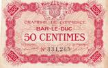 Frankreich 50 centimes 50 Centimes - Chambre de commerce - Bar-le-Duc - 1917 -