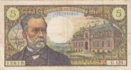 Frankreich 5 francs 5 Francs Pasteur - 08-01-1970 - Serial U.121 -