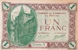 Frankreich  1 Franc - Chambre de Commerce - Brive - 1919 - Série A III / SS+