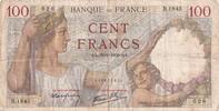 Frankreich 100 francs 100 Francs Sully - September 28, 1939 - Series B.1945 -