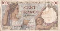 Frankreich 100 francs 100 Francs Sully - 26-10-1939 - Serial T.3655 -