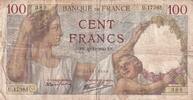 Frankreich 100 francs 100 Francs Sully - 19-12-1940 - Serial U.17365 -