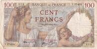 Frankreich 100 francs 100 Francs Sully - 08-01-1942 - Serial Y.27494 -