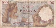 Frankreich 100 francs 100 Francs Sully - 06-11-1941 - Serial F.25782 -