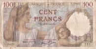 Frankreich 100 francs 100 Francs - Sully - 20-02-1941 - Serial Y.19423 -