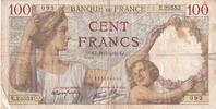 Frankreich 100 francs 100 Francs Sully - 31-07-1941 - Serial E.23553 -