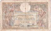 Frankreich 100 francs 100 Francs Luc Olivier Merson - 22-09-1938 - Serial K.60603 -