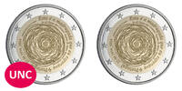 Portugal  50 years of the Carnation Revolution - 2 euros commémo. UNC 2024 unz ( non circulé)