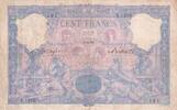 Frankreich 100 francs 100 Francs Pink and Blue - 06-04-1892 - Series S.1208 - restored -