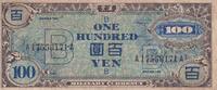 Japan 100 yen 100 yens - Monnaie militaire alliée - 1945 - Lettre B -