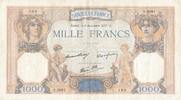 Frankreich 1000 francs 1000 Francs - Ceres and Mercury - 09/12/1937 - Series S.3091 -