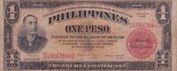 Philippinen 1 peso 1 Peso - Mabini - Orange design - 1936 - DD Series -