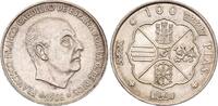 Spanien 100 pesetas Pièce Spanien 100 pesetas Silber 1966 M Madrid -
