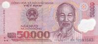 Vietnam 50000 dong Billet Vietnam 50000 dong Hô Chi Minh 2003 -
