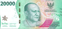 Indonesien 20000 rupiah Billet Indonesien 20000 rupiah 2026 -