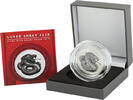 Fidschi 2 dollars Year of the Dragon - Antique Silver High Relief -2 Dollars 2024 -