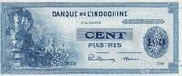 Indochina Französin 100 piastres Billet Indochina Französin 100 piastres 1945 -