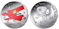 Frankreich 10 euros 10 Euros - The Little Prince and the Airplane - Colorized - Silver Proof 2026 -
