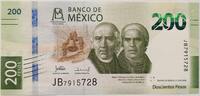 Billet Mexiko 200 pesos José Maria Morelos 2024 I / ST