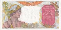 Indochina Französin 100 piastres Billet Indochina Französin 100 piastres 1947-1954 -