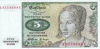 Deutschland (Bundesrepublik) 5 deutsche mark Billet Deutschland (Bundesrepublik) 5 deutsche mark 1960 -