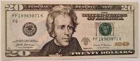 Billet USA 20 dollars 2017 I / ST