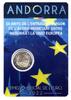 Andorra 2 euros 2 Euros Accord Monétaire 2022 - coincard BU -