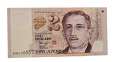 Singapur 2 dollars Billet Singapur 2 dollars 2013-2024 -