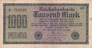 Deutschland 1000 mark Billet Deutschland 1000 mark 1922 -