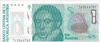 Argentinien 1 austral 1985 Billet Argentinien 1 austral 1985 I / ST 1,00 EUR  zzgl. 15,00 EUR Versand
