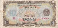 Billet Vietnam 10 dong 1980 III / SS