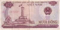 Billet Vietnam 10 dong 1985 III / SS