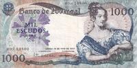 Portugal 1000 escudos 1967 Billet Portugal 1000 escudos Marie II du Port... 25,00 EUR  zzgl. 15,00 EUR Versand