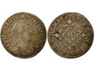 Frankreich 4 sols Louis XIV - 4 Silver Sols of the Contractors - 1677 D Vimy -