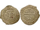 Frankreich 1 Charles VI - Blanc Guenar, 4th Issue - 1411 / 1417 Saint Quentin -