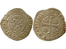 Frankreich 1 Charles VI - Blanc Guenar, 4th Issue - 1411 / 1417 Tournai -